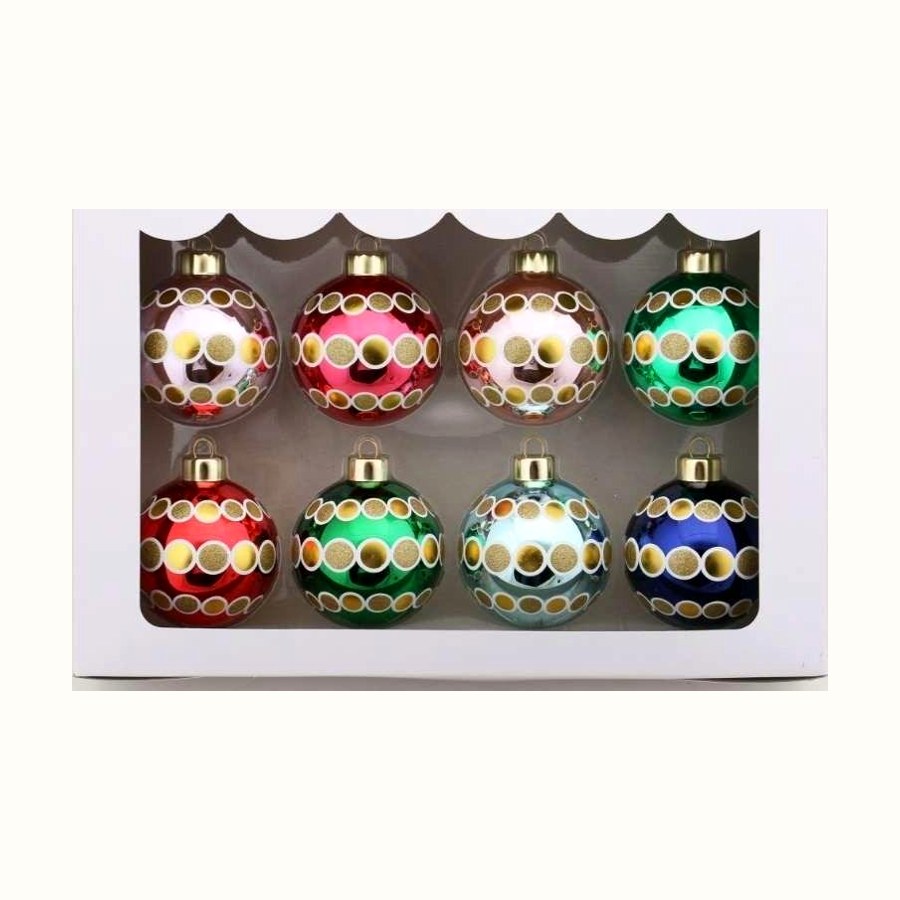 Glass ball ornaments